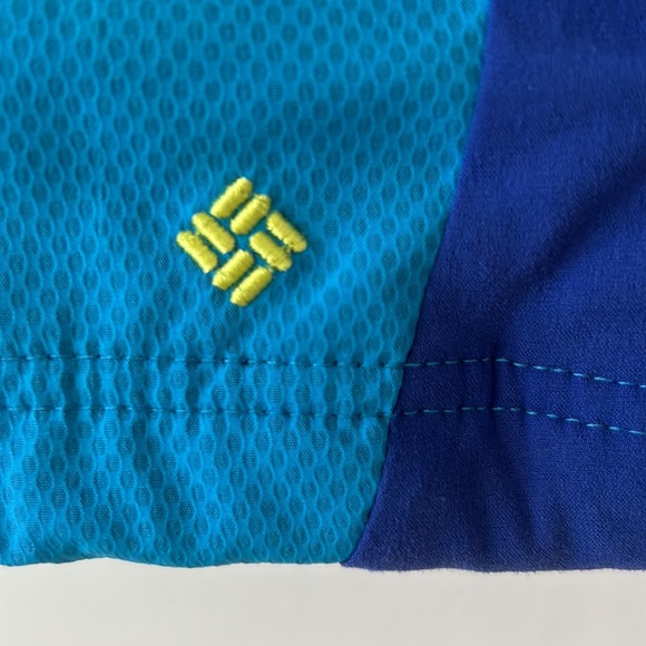 Columbia Omni-Shield Advanced Repellancy Color Block Wind Breaker Rain Jacket - Picture 6 of 14